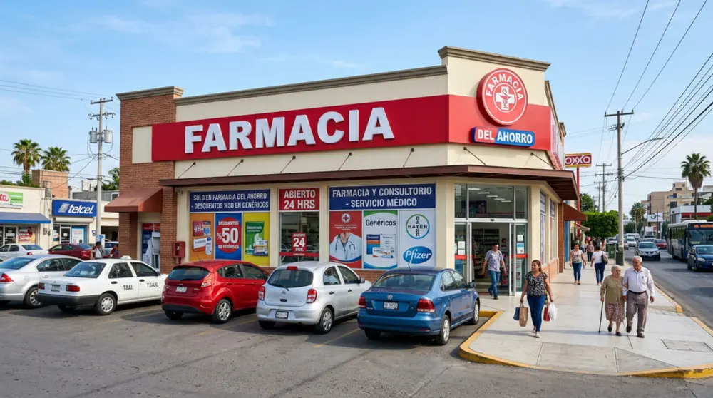 Sucursal de Farmacias del Ahorro en México