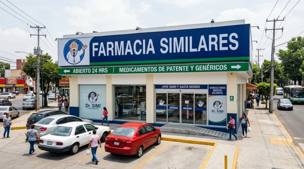 Sucursal de Farmacias Similares en México