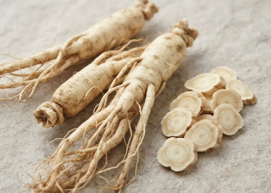 Raíces de Panax ginseng